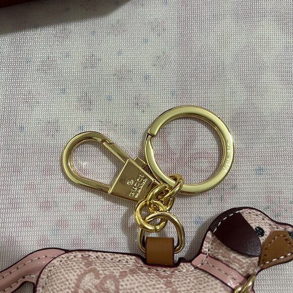Gucci GG Emblem Series Dachshund Keychain - Picture 3 of 8